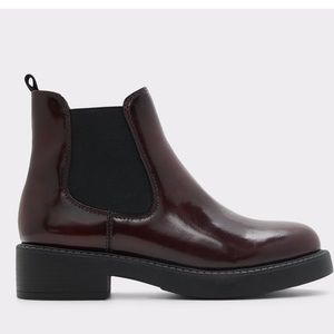 Aldo Chelsea Boot- May Brodo Burgundy Red